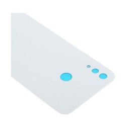 Rückseite Akkudeckel für Huawei P Smart Plus (Weiss)(Mit Logo)