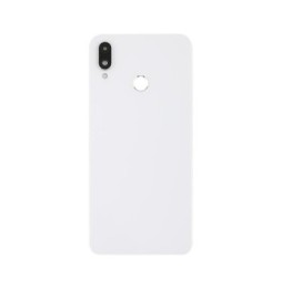 Cache arrière original avec lentille pour Huawei P Smart Plus (Blanc)(Avec Logo)