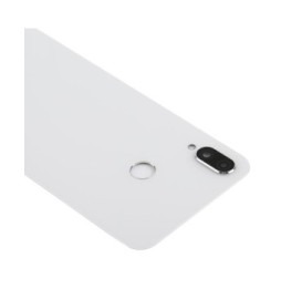 Original Rückseite Akkudeckel mit Linse für Huawei P Smart Plus (Weiss)(Mit Logo)
