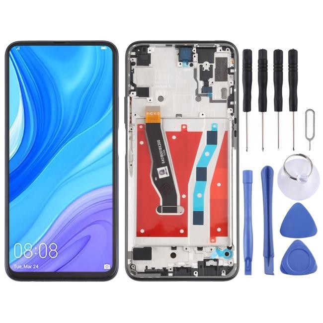 LCD Screen with Frame for Huawei P smart Pro 2019 (Purple)