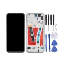 LCD Screen with Frame for Huawei P smart Pro 2019 (Silver)