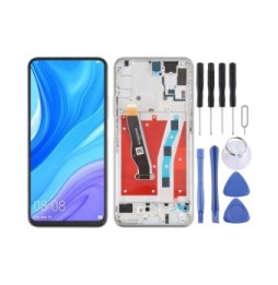 LCD Screen with Frame for Huawei P smart Pro 2019 (Silver)