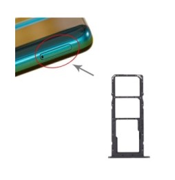SIM + Micro SD Card Tray for Huawei P Smart 2021 (Black)