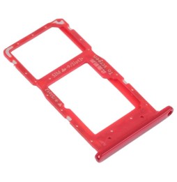SIM + Micro SD Card Tray for Huawei P Smart 2019 (Red)