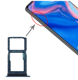 SIM + Micro SD kaart houder voor Huawei Y9 Prime 2019 (Groen)