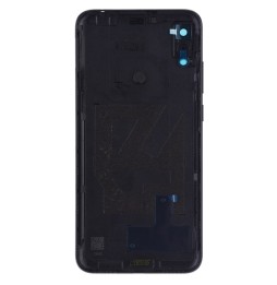 Achterkant met lens en Aan/uit + volume knop voor Huawei Y6 (2019) (Zwart)(Met Logo) voor €17.20