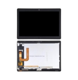 Original Display LCD Mit Fingerabdruck Sensor für Huawei MediaPad M3 Lite 10 (Schwarz)(Mit Logo)