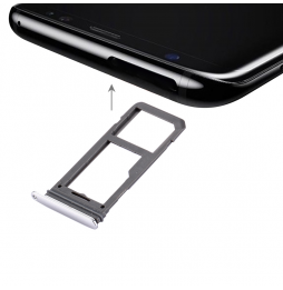 Tiroir carte SIM + Micro SD pour Samsung Galaxy S8 SM-G950 (Argent) à 5,90 €