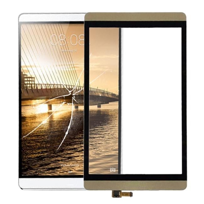 Touchscreen Glas für Huawei MediaPad M2 8.0 (Gold)(Mit Logo)