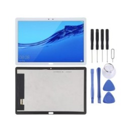 Écran LCD pour Huawei MediaPad T5 AGS2-AL03, AGS2-AL09 (Blanc)(Avec Logo)