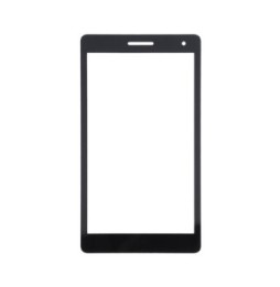 Outer Glass Lens for Huawei MediaPad T3 7.0 BG2-U01, BG2-U03 (Black)(With Logo)