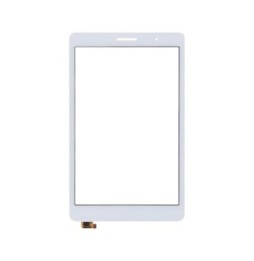 Touchscreen Glas voor Huawei MediaPad T3 8.0 KOB-L091, KOB-W09 (Wit)(Met Logo)