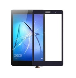Touchscreen Glas für Huawei MediaPad T3 8.0 KOB-L091, KOB-W09 (Schwarz)(Mit Logo)