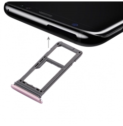 Tiroir carte SIM + Micro SD pour Samsung Galaxy S8 SM-G950 (Rose) à 5,90 €