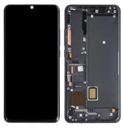 LCD-Bildschirm mit Rahmen für Xiaomi Mi CC9 Pro / Mi Note 10 / Mi Note 10 Pro (Schwarz)