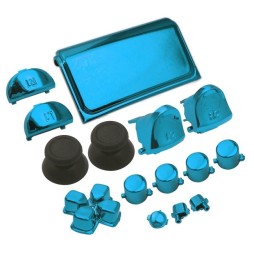Kit de boutons pour manette PS4 Slim (Bleu)