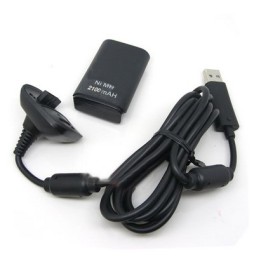 2100mAh Battery + charging cable for Xbox 360 Controller