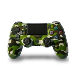 Manette Dual Shock 4 V2 pour PS4 (Vert camouflage)