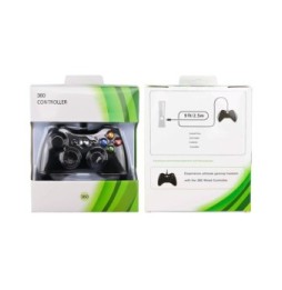 Manette filaire pour Microsoft Xbox 360 (Noir) à €24.95