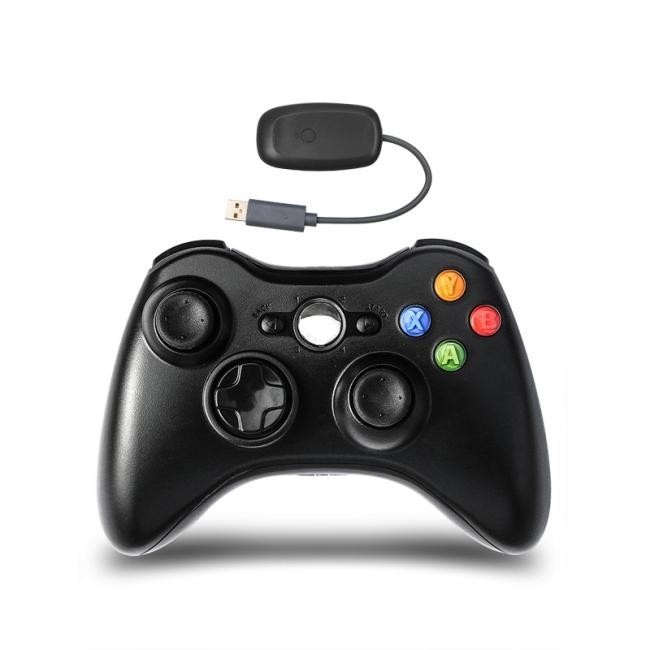 Manette sans fil pour Microsoft Xbox 360 (Noir) à €39.95