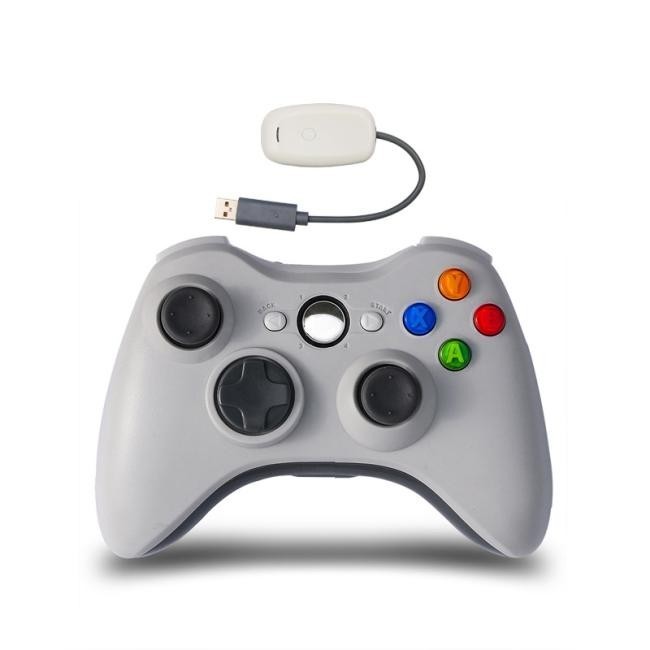 Manette sans fil pour Microsoft Xbox 360 (Blanc) à €39.95