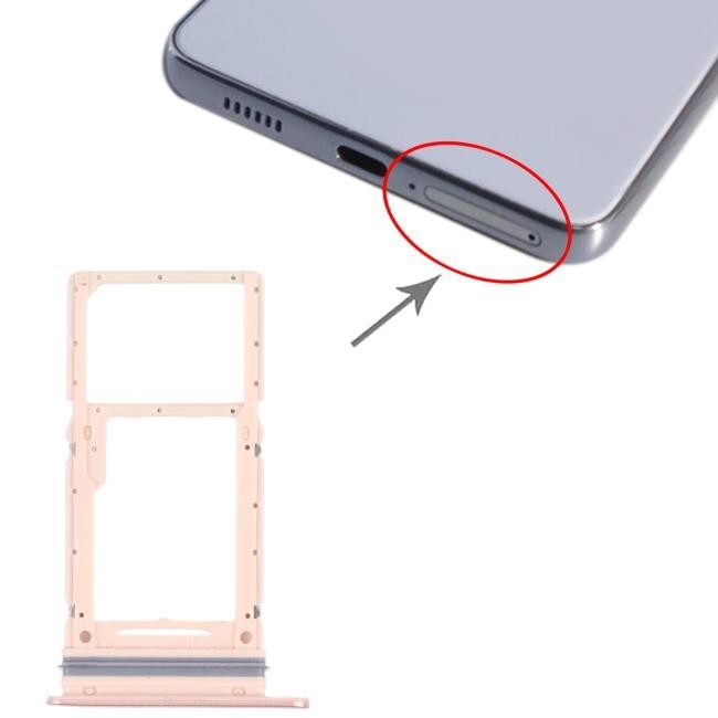 Tiroir carte SIM + Micro SD original pour Samsung Galaxy A33 5G SM-A336 (Or)
