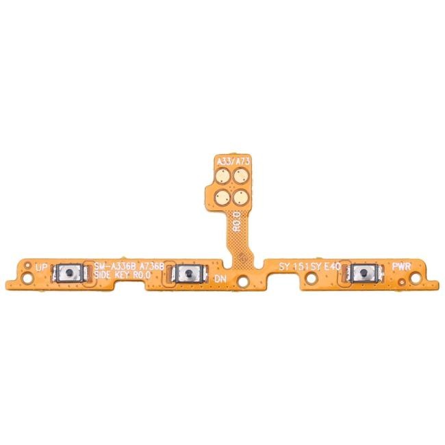 Power + Volume Buttons Flex Cable for Samsung Galaxy A33 5G SM-A336