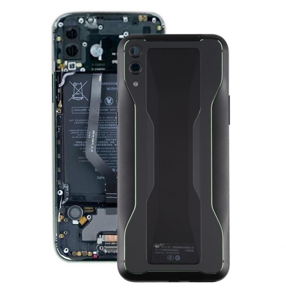 Battery Back Cover for Xiaomi Black Shark 2 / Black Shark 2 Pro (Black)(With Logo) at 44,99 €