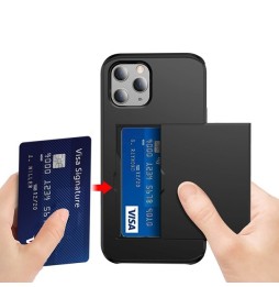 Armor schokbestendig robuuste hoesje met kaartsleuven voor iPhone 12 (Roze) voor €13.95