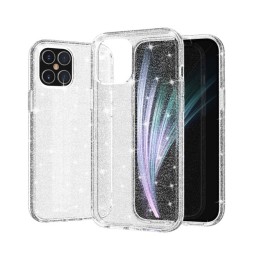 Silicone Shockproof Glitter Case for iPhone 12 Pro (White) at €14.95