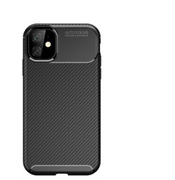 Coque carbone en silicone pour iPhone 12 Pro Max (Noir) à €13.95