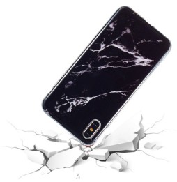 Silicone Case for iPhone X/XS (Black Marble) at €12.95