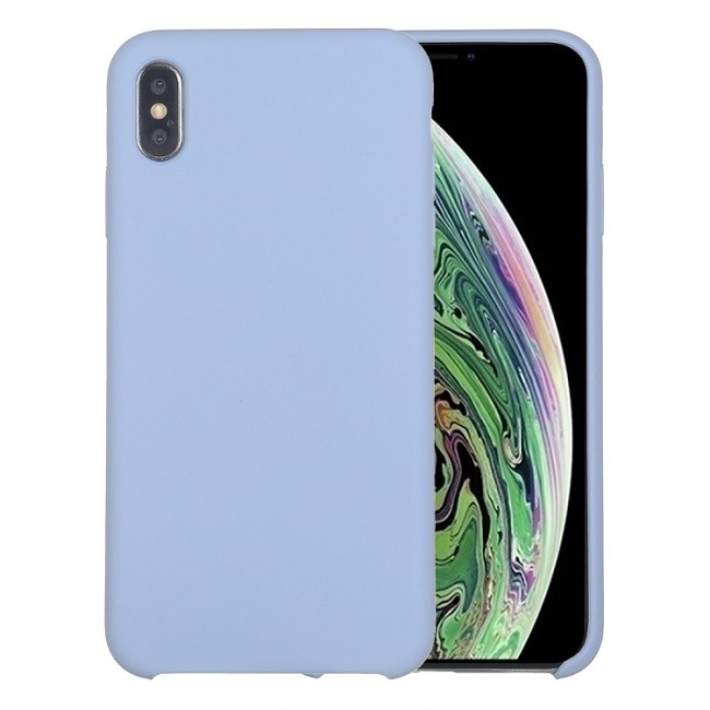 Silikon Case für iPhone XS Max (Babyblau) für €11.95
