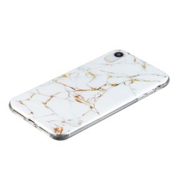 Coque en silicone pour iPhone XR (Blanc) à €12.95
