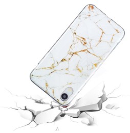 Coque en silicone pour iPhone XR (Blanc) à €12.95