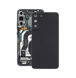 Battery Back Cover with Lens for Samsung Galaxy S22+ SM-S906 (Black)(With Logo)