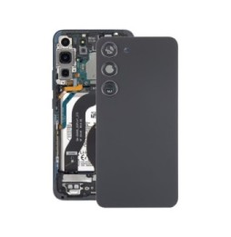 Battery Back Cover with Lens for Samsung Galaxy S23 SM-S911 (Phantom Black)(With Logo)