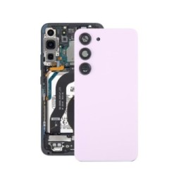 Battery Back Cover with Lens for Samsung Galaxy S23 SM-S911 (Lavender)(With Logo)