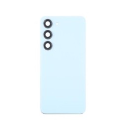 Battery Back Cover with Lens for Samsung Galaxy S23 SM-S911 (Blue)(With Logo)
