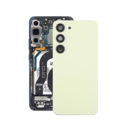 Battery Back Cover with Lens for Samsung Galaxy S23 SM-S911 (Lime)(With Logo)