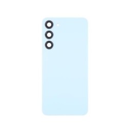 Cache arrière avec lentille pour Samsung Galaxy S23+ SM-S916 (Bleu)(Avec Logo)