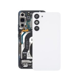 Battery Back Cover with Lens for Samsung Galaxy S23+ SM-S916 (Cream)(With Logo)