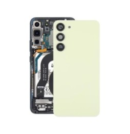 Battery Back Cover with Lens for Samsung Galaxy S23+ SM-S916 (Lime)(With Logo)
