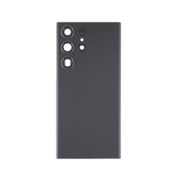 Battery Back Cover with Lens for Samsung Galaxy S23 Ultra SM-S918 (Phantom Black)(With Logo)