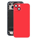 Quick Install Back Glass for iPhone 14 (Red)(With Logo)