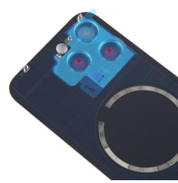 Back Glass with Camera Lens for iPhone 15 Pro Max (White)(With Logo)