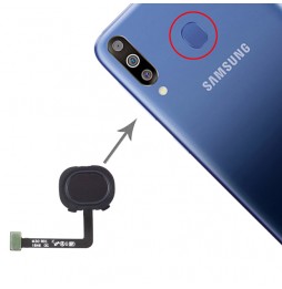 Fingerabdrucksensor für Samsung Galaxy M30 SM-M305 (Schwarz) für 12,10 €