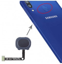 Fingerabdrucksensor für Samsung Galaxy M20 SM-M205 (Schwarz) für 9,90 €