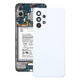 Originale Backcover für Samsung Galaxy A53 5G SM-A536B (Weiss)(Mit Logo)