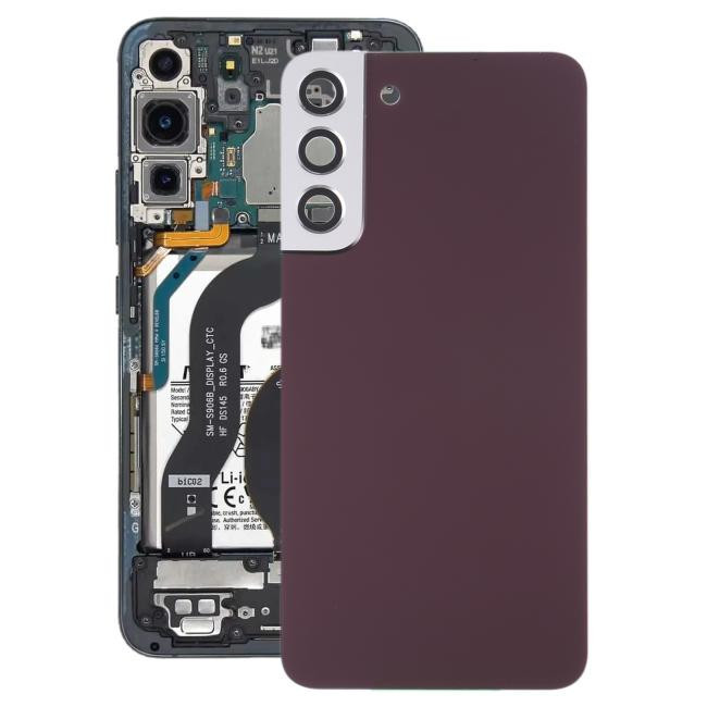 Back Cover for Samsung Galaxy S22+ 5G SM-S906B (Purple)(With Logo)